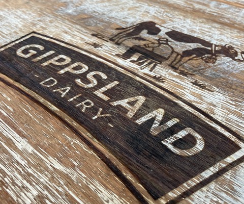 Custom Display Box for Gippsland Dairy