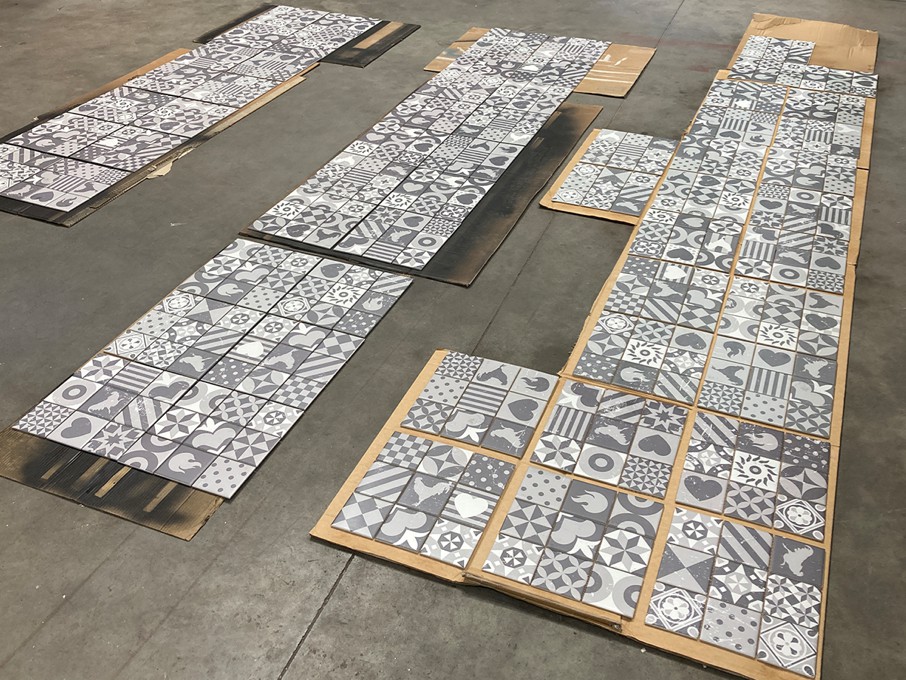 Branded Tile Prints