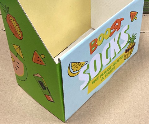 Promotional Display Box - Boost Juice
